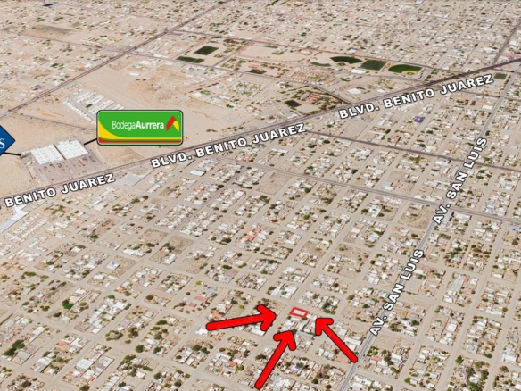 Terreno excepcional muy cerca de Sams Clubs y Bodega Aurrera en Puerto Penasco