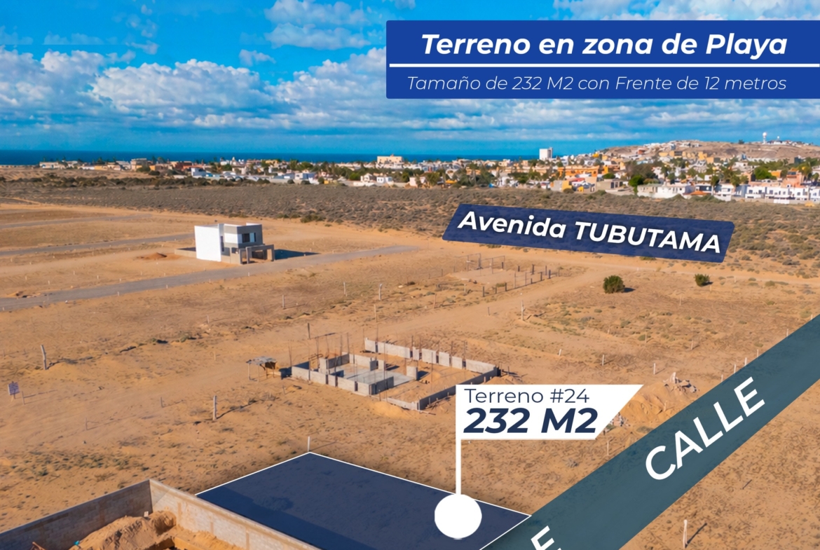 Terreno en Mi Playa Puerto Peñasco | 232 m² a 5 Minutos del Malecón