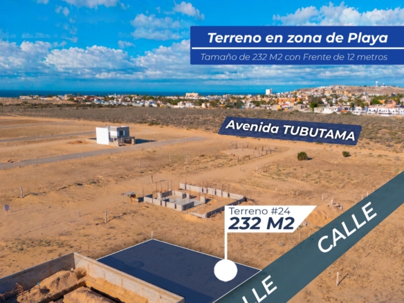 Terreno en Mi Playa Puerto Peñasco | 232 m² a 5 Minutos del Malecón