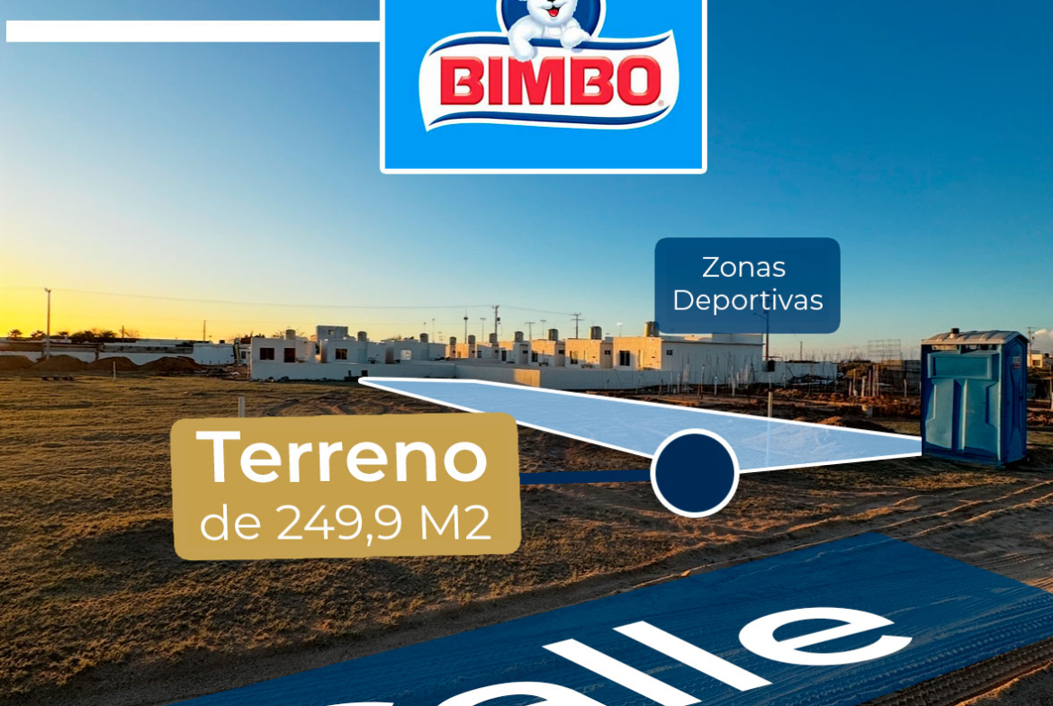 Terreno en Brisas del Golfo en Puerto Peñasco