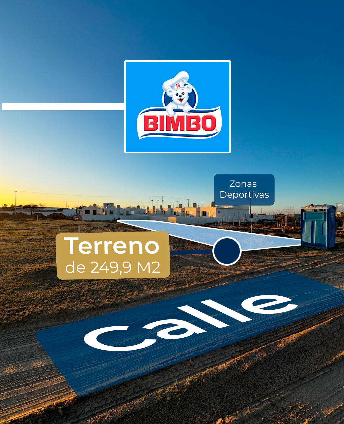 Terreno en Brisas del Golfo en Puerto Peñasco