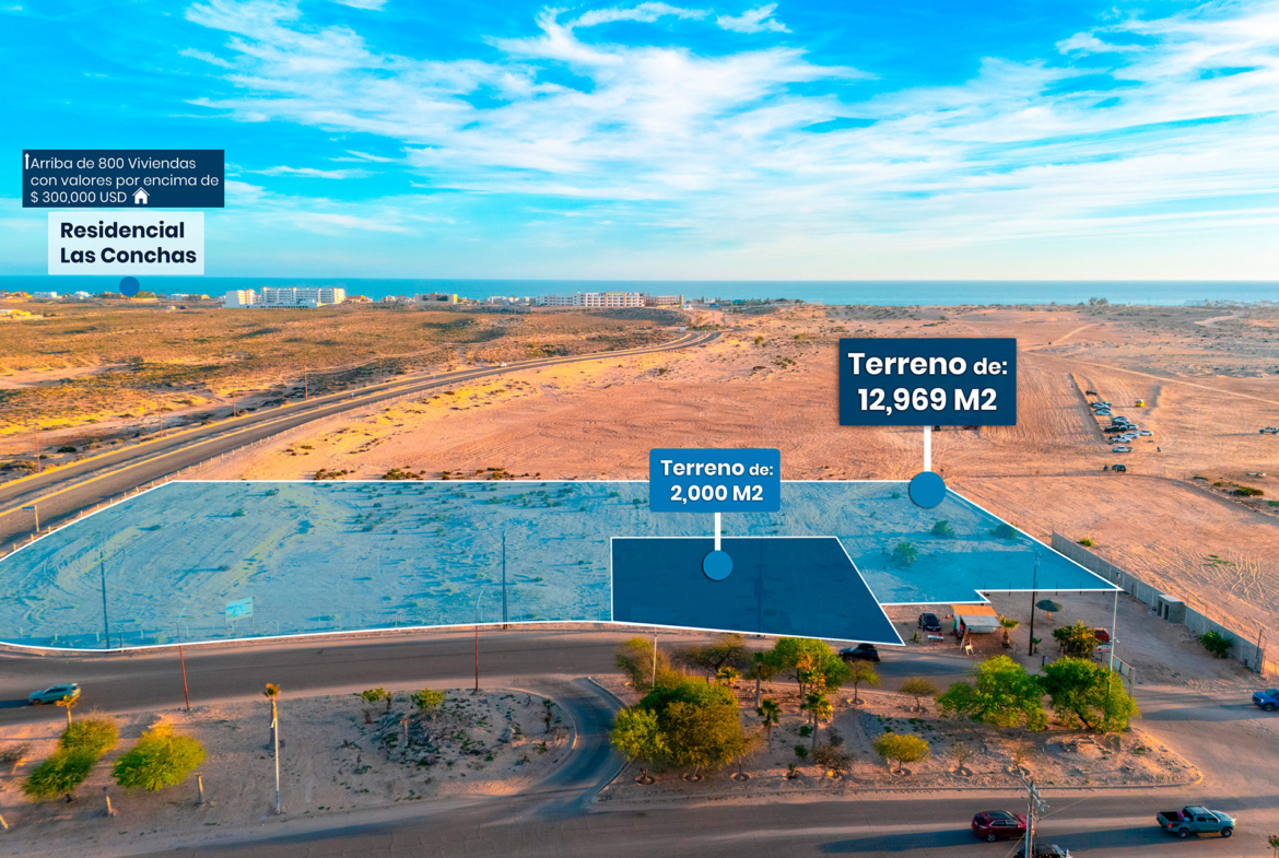 Terreno Comercial en Venta en Boulevard Fremont y Camino Las Conchas, Puerto Peñasco