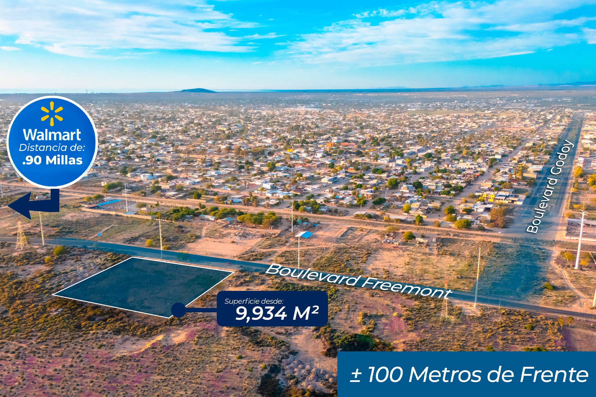 Terreno en Venta para Desarrollo en Puerto Peñasco – 9,934 m²