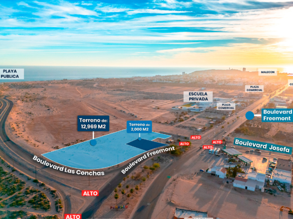 Terreno Comercial en Venta en Boulevard Fremont y Camino Las Conchas, Puerto Peñasco