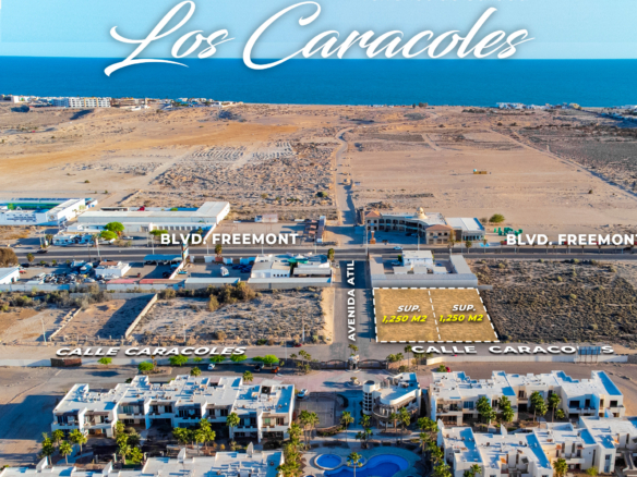 Terreno Comercial en Puerto Peñasco Detrás de Boulevard Freemont