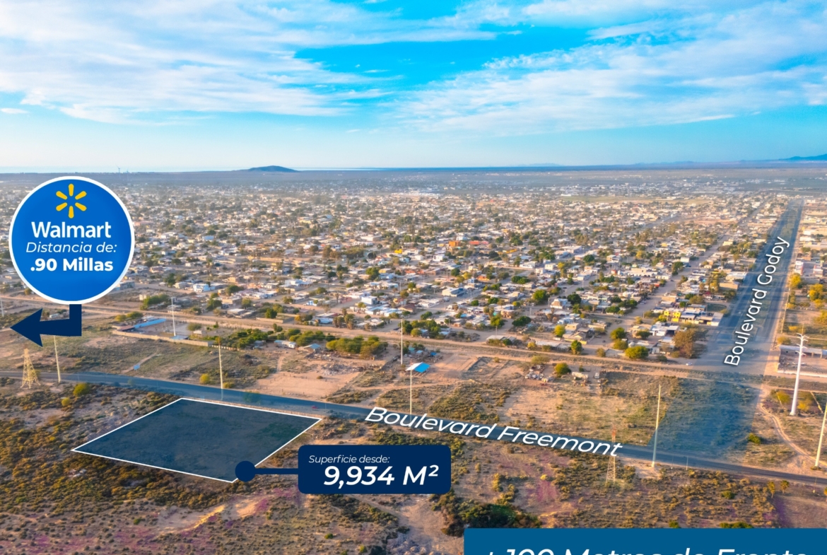 Terreno para desarrollar en Puerto Peñasco – Zona Grandiosa en Crecimiento