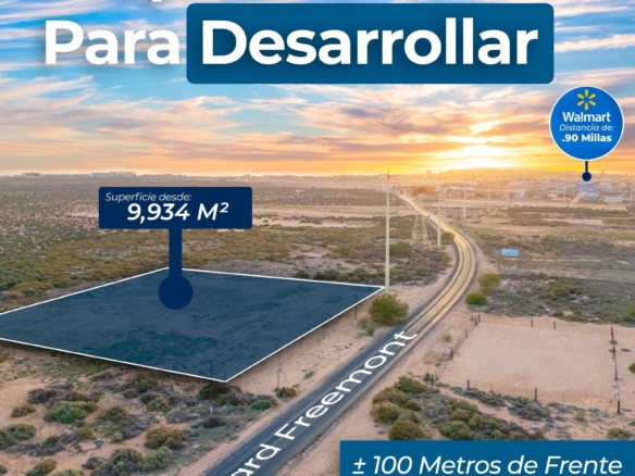 Terreno para desarrollar en Puerto Peñasco – Zona Grandiosa en Crecimiento