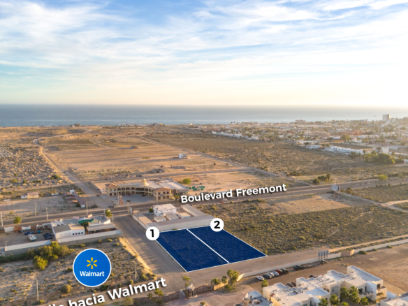 Terreno Comercial en Puerto Peñasco Detrás de Boulevard Freemont