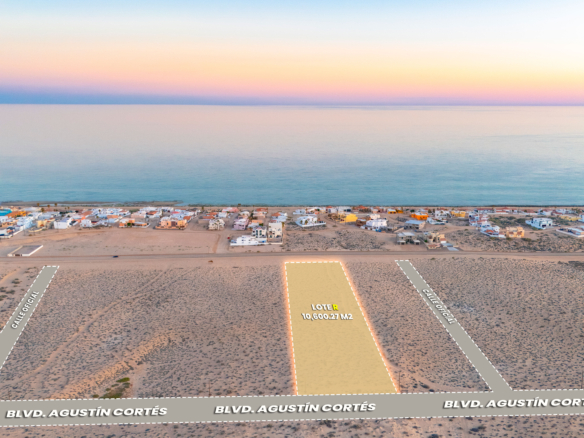 Terrenos listos para desarrollar en Las Conchas en Puerto Peñasco