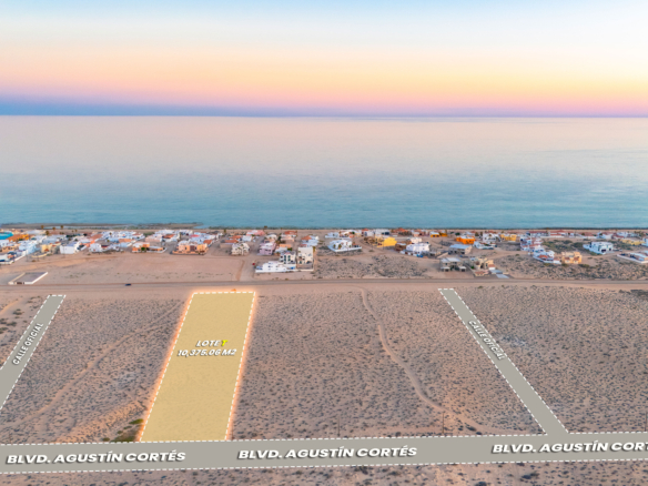 Terrenos listos para desarrollar en Las Conchas en Puerto Peñasco