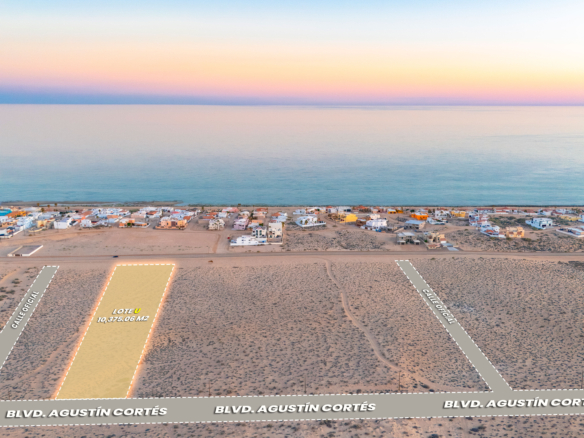 Terrenos listos para desarrollar en Las Conchas en Puerto Peñasco
