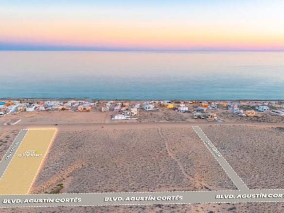 Terrenos listos para desarrollar en Las Conchas en Puerto Peñasco
