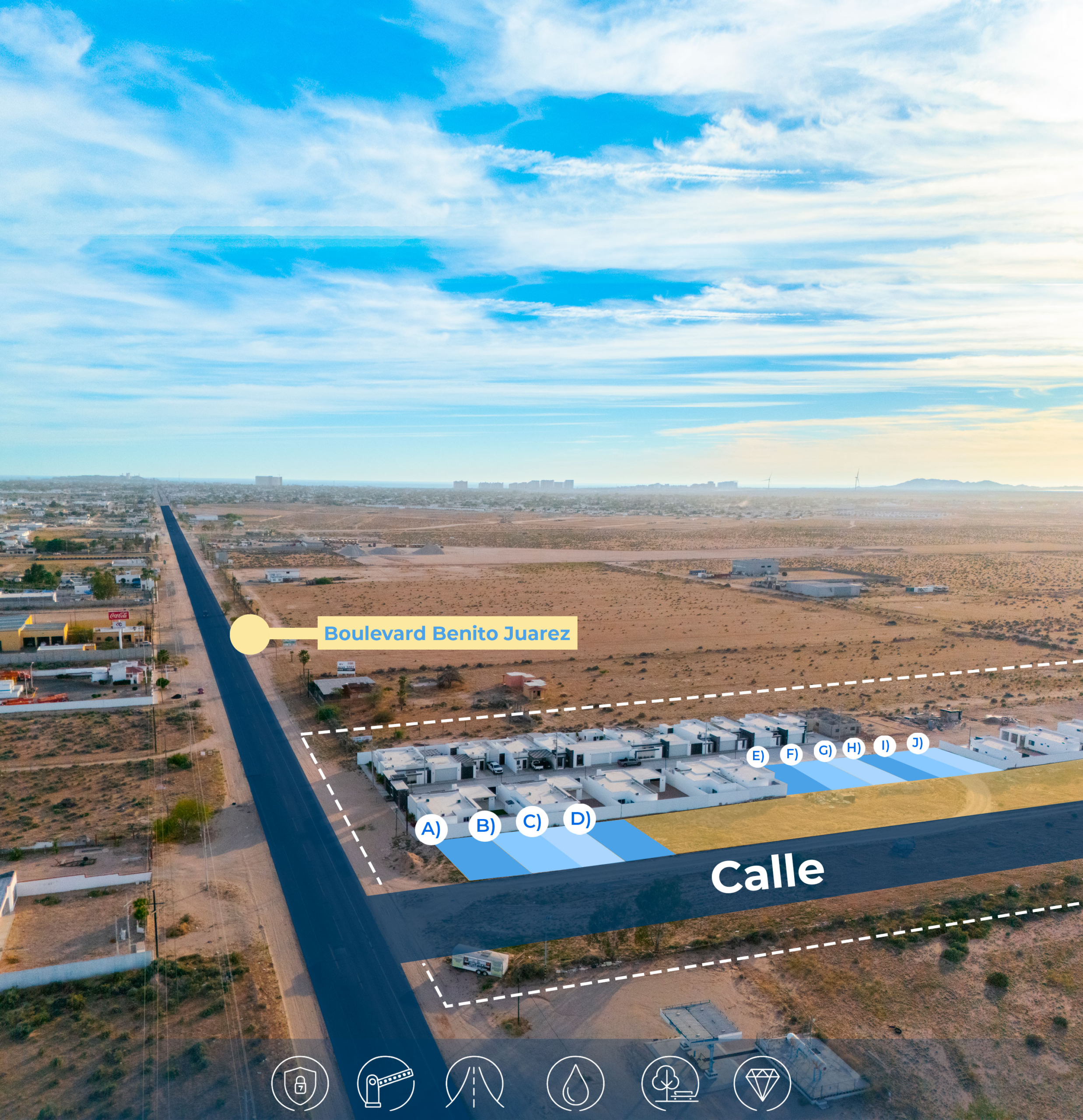 Terrenos en Fraccionamiento Islas Arena | Puerto Peñasco, Sonora