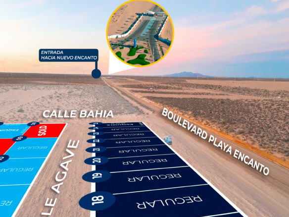 Terrenos cercanos al mar para Invertir en Puerto Peñasco – Plusvalía en Crecimiento en Nuevo Encanto