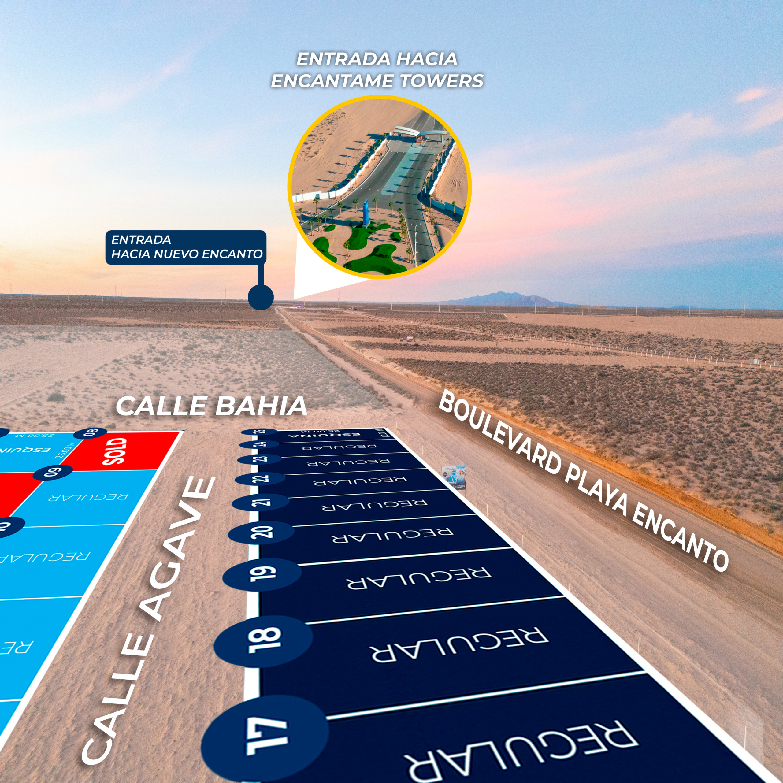 Terrenos cercanos al mar para Invertir en Puerto Peñasco – Plusvalía en Crecimiento en Nuevo Encanto