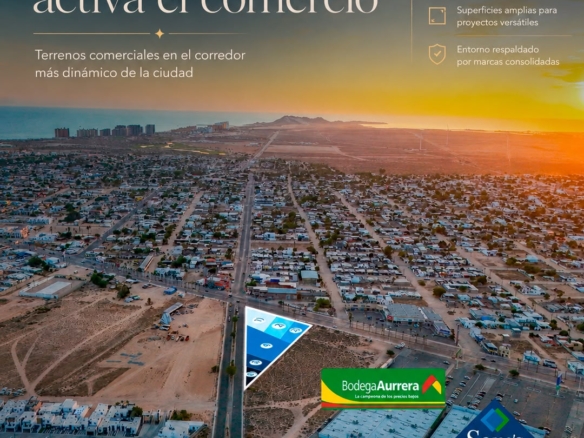 Terreno Comercial en Venta en Benito Juárez y López Portillo, Puerto Peñasco