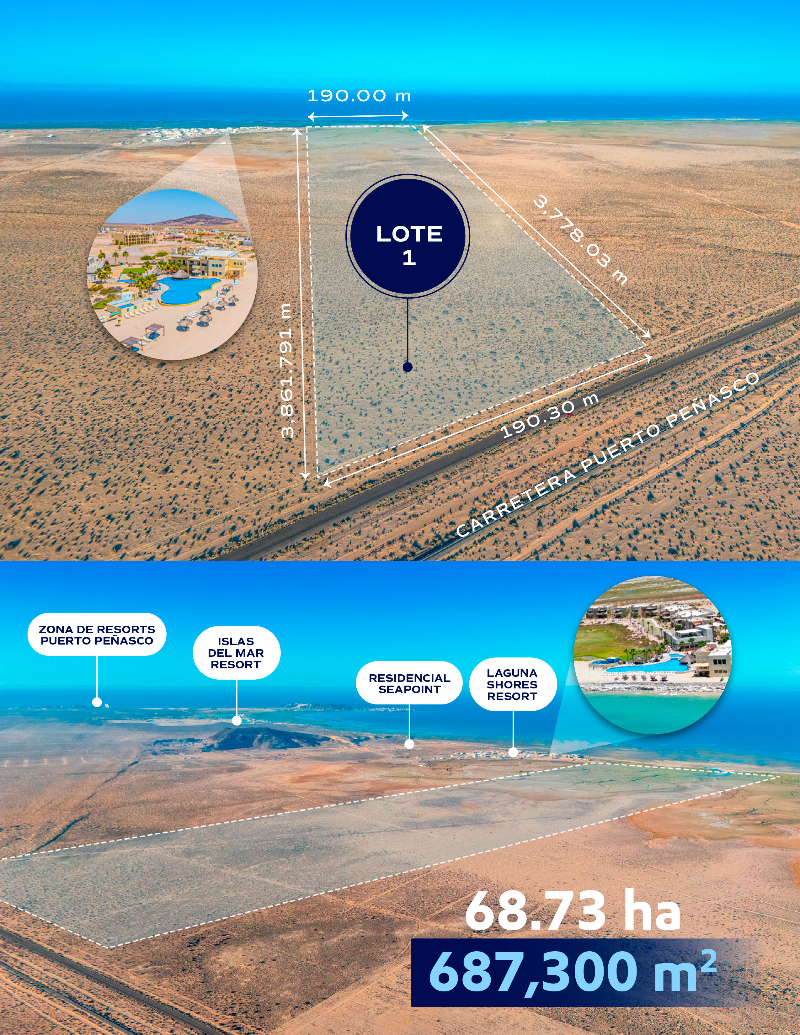 Lote 1, 68.73 hectáreas