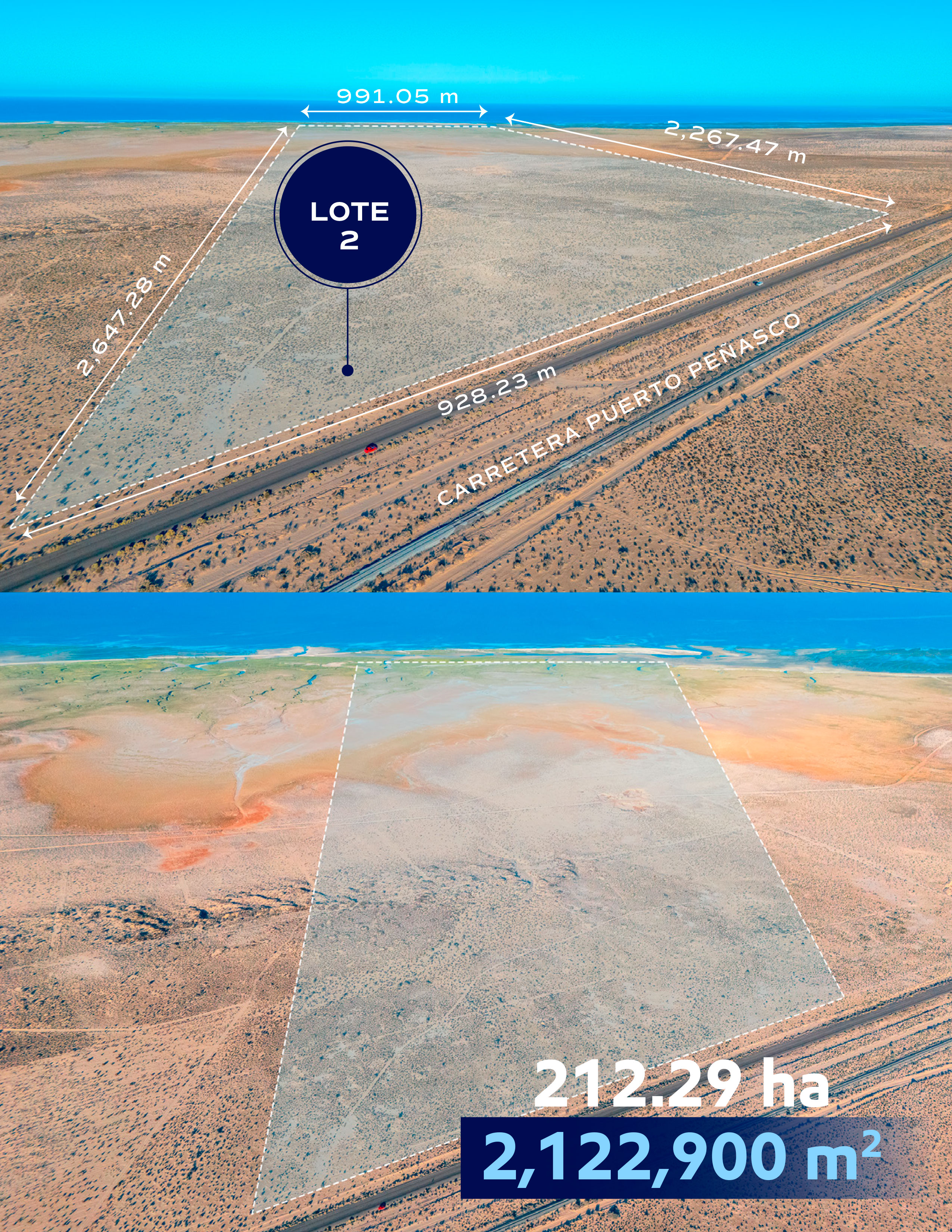 Lote 2, 212.29 hectáreas